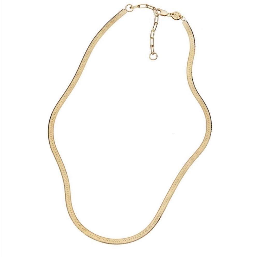 Jennifer Zeuner Karli Gold Necklace with 2-Toned Charm - Picture 11 of 11